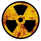 Radioactive Nuclear Radiation Rustic Symbol Sticker Laptop Bumper Decal #RS6