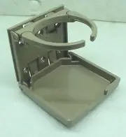 plastic folding suv coffee CUP HOLDER KHAKI car detentor universal antelope T
