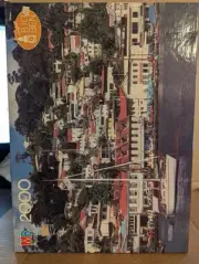 Super Big Ben Jigsaw Puzzle 2000 piece New Milton Bradley Vintage 1989