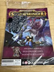 Warhammer Age Of Sigmar Stormbringer Issue 63 With Arkanaught Admiral Model New