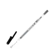 37521 Sakura Gelly Roll Classic 08 Gel Pen, Medium Point, Black, Box of 12