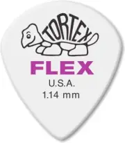 Dunlop Tortex Flex Jazz III XL Guitar Picks 1.14mm - Bag of 6