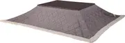 AZUMAYA KK-102BR Thin Kotatsu Comforter, Rectangular (7.4 x 9.1 inches (190 x 230 mm),