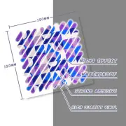 Reflective Frame Stickers Safety Decal MTB Bike Mountain Biking IRREGULAR