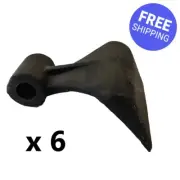 6 X FORGED STEEL HAMMER/MULCHING BLADE FOR TRACTOR FLAIL MOWER SLASHER/MULCHER