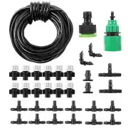 1 Set Fog Nozzles Irrigation System Portable Misting Automatic Watering 10m Hose