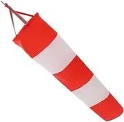 Yardwe Windsock 60cm Airport Windsock Rip-stop Wind Direction Measurement Sock Bag Waterproof Oxford Outdoor Weathervane Wind Sock for Airport Farm Park