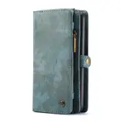 Detachable Multifunctional Horizontal Flip Leather Case for Huawei P30, with Card Slot & Holder & Zipper Wallet & Photo Frame(Blue)