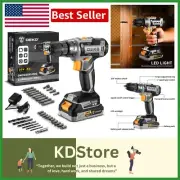 Lightweight 20V Electric Drill - Versatile Cordless Power Tool for DIY Projects