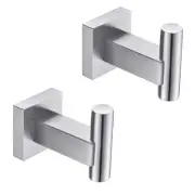 Bathroom Towel Hook, Brushed Stainless Steel Coat/Robe Clothes Hook for Bath ...