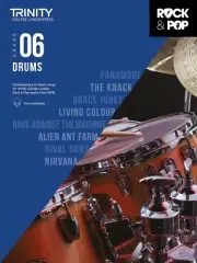 Trinity Rock & Pop 2018 Drums Grade 6 Drum Instruction Book NEW 000288800