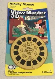 1989 Walt Disney's Mickey Mouse View Master 3004 New In Packaging Free Shipping!