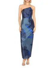 Milly Jacquard Tea Length Dress