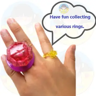 LOTTE 樂天寶石指環糖1BOX（13g * 18片）/韓國/草莓糖 Jewel Shaped Ring Candy