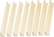 Veemoon Domino Holders Wooden Displaying Stand for 8pcs Domino Tiles Multi-Function Game Base