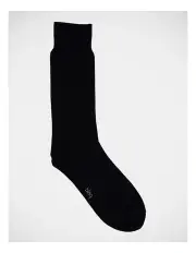 [Blaq] Cotton Business Sock Black