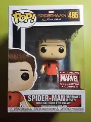 Funko POP! Marvel Collector Corps Vinyl Figure SPIDERMAN (Borrowed Jersey) #485
