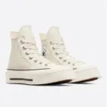 【CONVERSE】休閒鞋 男鞋 女鞋 帆布鞋 高筒 厚底 CHUCK 70 DE LUXE SQUARED HI 白 A06436C