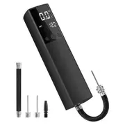 Electric Ball Pump,Smart Air Pump Portable Fast Ball Inflation with Precise Pressure Gauge and Digital LCD Display for Football Basketball Volleyball (2 Pin and 1 Spout)