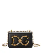 Dolce & Gabbana Nappa Leather Dg Girls Bag