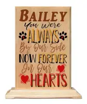 Dog Memorial Sympathy Gift Personalized Pet Remembrance Keepsake