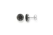 Ear Studs "classic Pave Black"