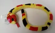 Booda 53979 Soft Bite Plush Snakes For Dogs Assorted Colors