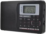 Ysyaxsyt Full Band Radio AM/SW/LW/TV/FM Radio Full Frequency Receiver Receiving FM Radio with Timing Alarm Clock Portable Radio