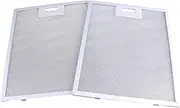 Cooker Hood Filter Replacement 320X260mm, Kitchen Extractor Hood Filters, Extractor Fan Vent, Mesh Hood Vent Filter, Pack of 2