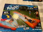 Bestway H2O Go Double Slide 18 feet long one water slide new