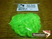 CHARTREUSE ICE DUB CHENILLE HARELINE DUBBIN MYLAR ANTRON NEW FLY TYING MATERIAL