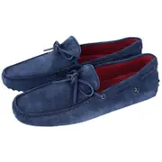 TOD’S FOR FERRARI GOMMINO 麂皮豆豆休閒鞋(藍色)