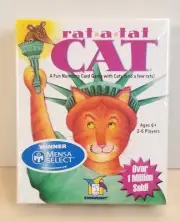 Rat A Tat Cat Card Numbers Game By Gamewright Mensa Select New Sealed