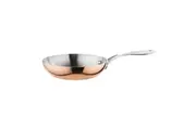 Vogue Induction Tri-Wall Copper Fry Pan - 200x45mm