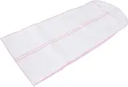 WEKAMOS 1Pc Nonwoven Wedding Dress Cover Bag Protective Garment Storage for Bridal Gowns Dustproof Long Trim Lightweight and Breathable Design for Safe Preservation