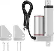 Linear Actuator, DC 12V Micro Linear Actuator Motor Stroke 50mm Load Bearing 500N=110lb Speed 20mm/s Metal Electric Actuator, Used for Recliner TV Table Lifting Massage Table mounting Bracket