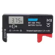 BT‑168PRO Battery Tester Cell Battery Checker Tester Digital Display Battery Cap