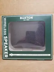 Buxton Black Wireless Bluetooth Speaker USB Rechargeable NEW in BOX