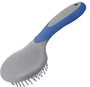 Mane Pulling Comb for Horses - Humanized Handle Mane and Tail Brush Professional Horsetail Comb - Horse Pet Massage Brush, Horse Hair Brush Ponytail Comb for Thick, Curly or Fine Equine Hair