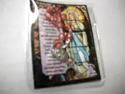Rosary, Finger, One Decade, Pink, By Devon In Plastic Carrying Case, New