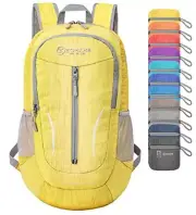 25L Ultra Lightweight Packable Backpack - Foldable Hiking Backpacks Water Res...