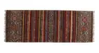 Khorjin Shaal Carpet 80x220 Hand Knotted Runner Blue Edging Oriental