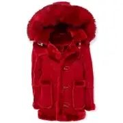 Jordan Craig Kids Denali Shearling Jacket (Red)