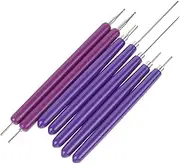 KOCKSHION 1set Slotted Paper Quilling Pens for Crafting Compact and Lightweight Needle Pen Rolling Tools for Quilling Paper Arts and Cardmaking Projects