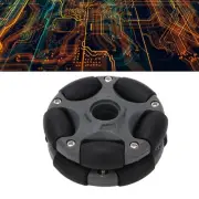 58mm Plastic Omni Wheel Double Row Rotating Omni Directional Wheel Replace WP
