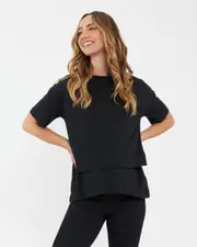Claud Nursing Tee Black