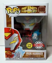 Infinity Warps - Iron Hammer #680 Glow in the Dark Pop! Vinyl Figure "New"