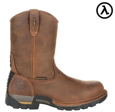 GEORGIA BOOT EAGLE ONE WATERPROOF PULL ON WORK BOOTS GB00314 - ALL SIZES - NEW