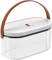 Food Storage Containers with Lids, Food Storage Containers, BPA-Free Stackable Kitchen Pantry Organizers and Storage, One Button Opening Flour and Sugar Container Sets (3L）