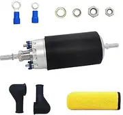DPHXF 12V Gasoline Inline High Pressure Fuel Pump ，200LPH High Flow 125PSI,16.4 Feet of Super Suction Power，Universal Replacement E2000